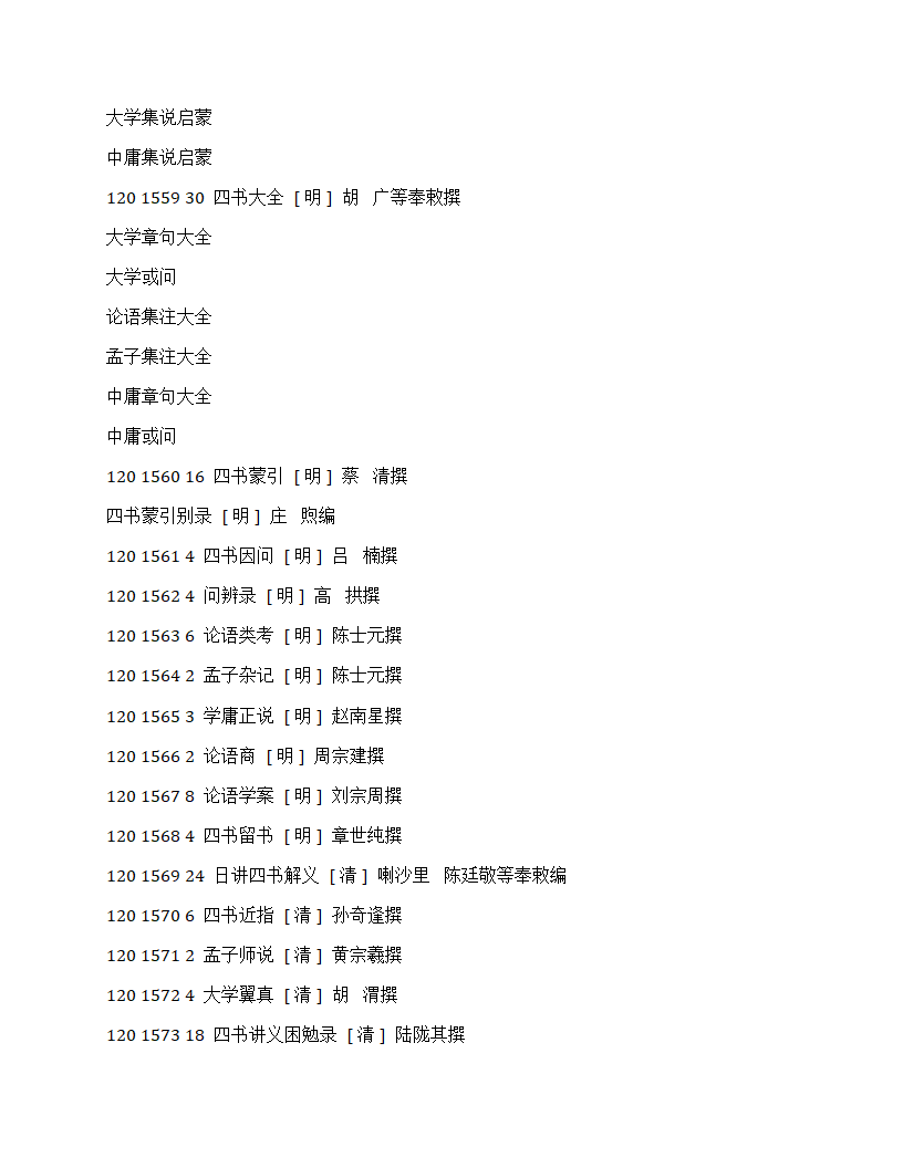  四库全书总目录第40页