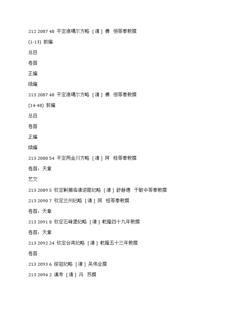  四库全书总目录第56页