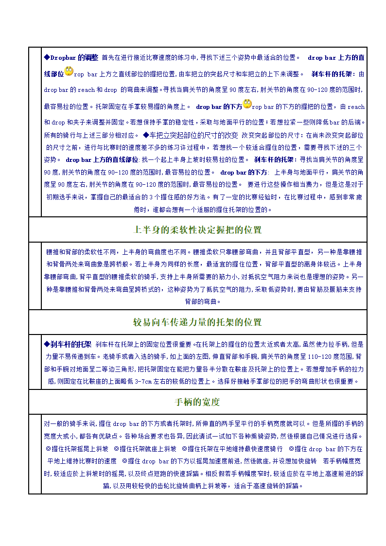 关于公路车的一些知识第3页