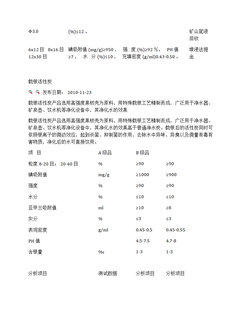 活性炭的分类第8页