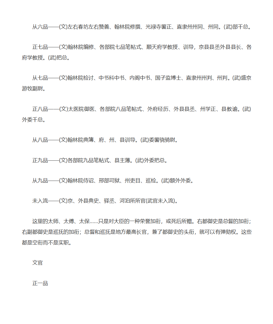 古代官职与现在官职第5页