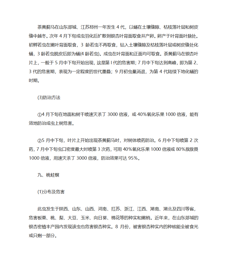 银杏病虫害防治第21页