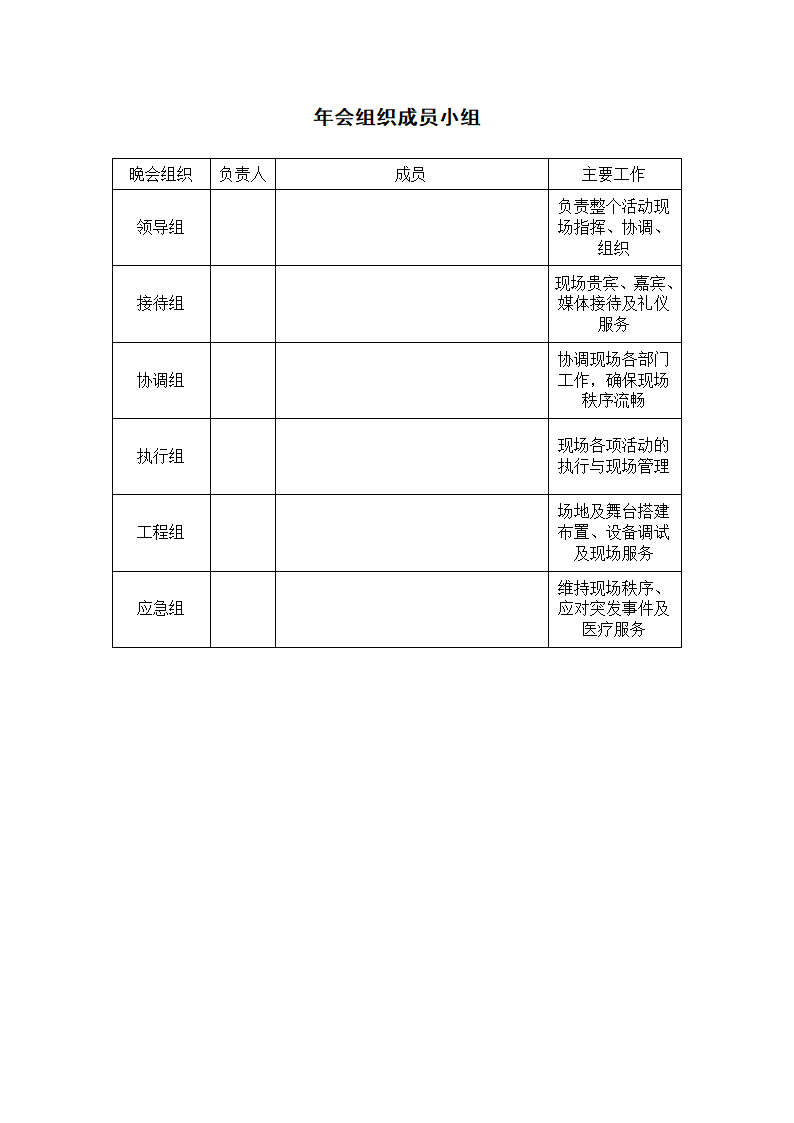 年会流程第4页