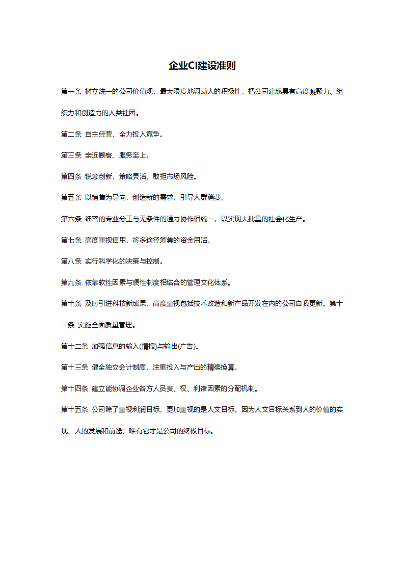 企业CI建设准则.doc第1页