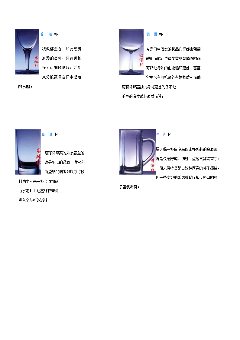 鸡尾酒常识第8页