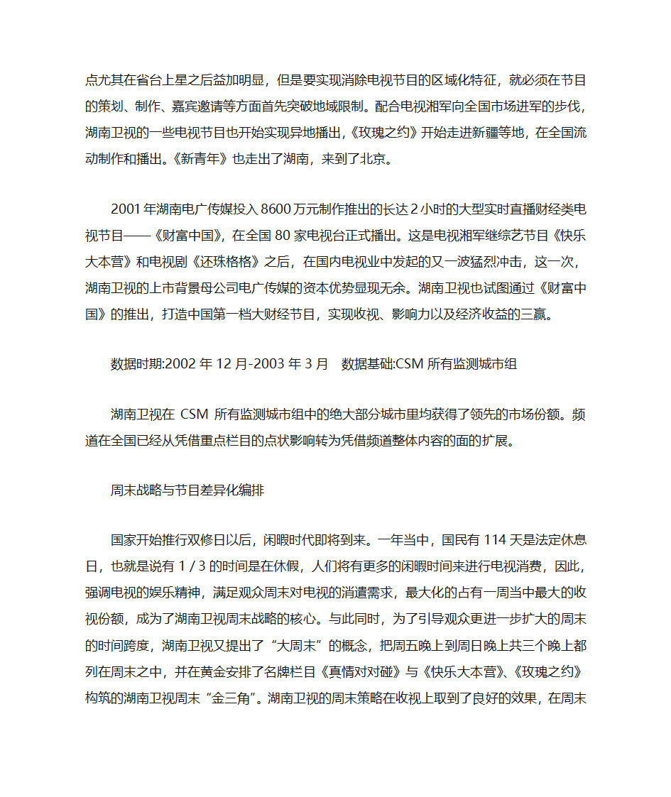 湖南卫视模式第21页