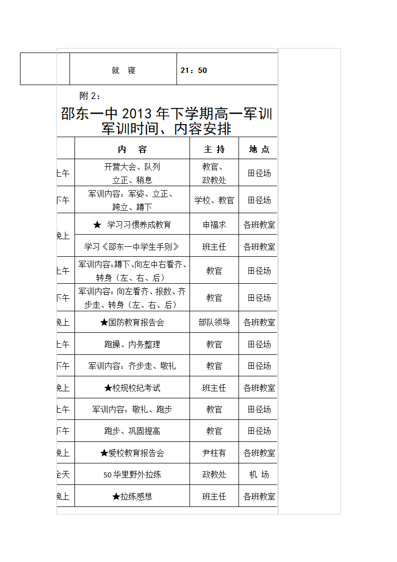 军训方案第20页