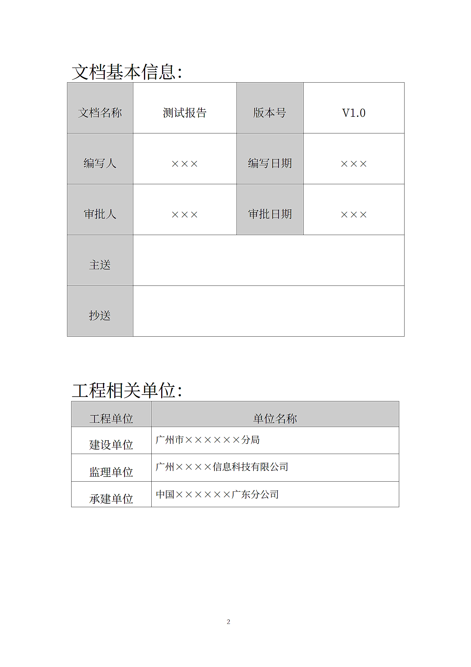 信息化工程项目测试报告.docx第2页