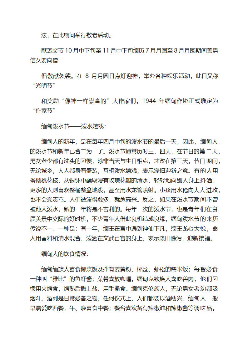 缅甸文化第2页