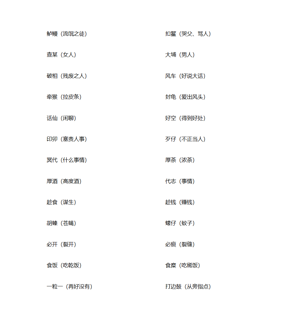 闽南方言第2页