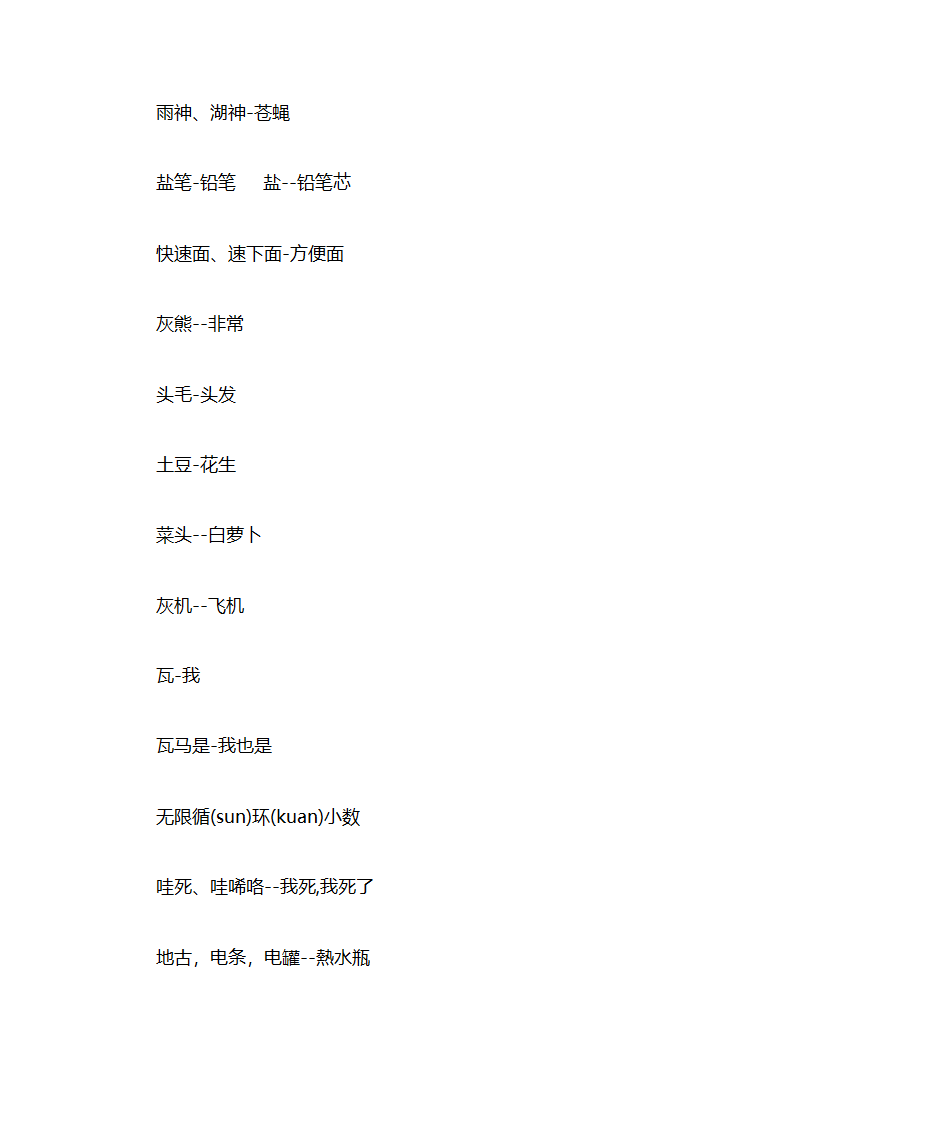 闽南方言第6页