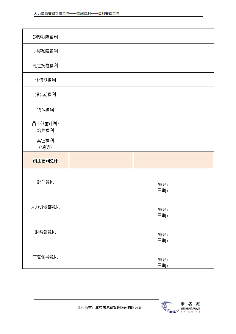 员工福利金申请表.doc第3页