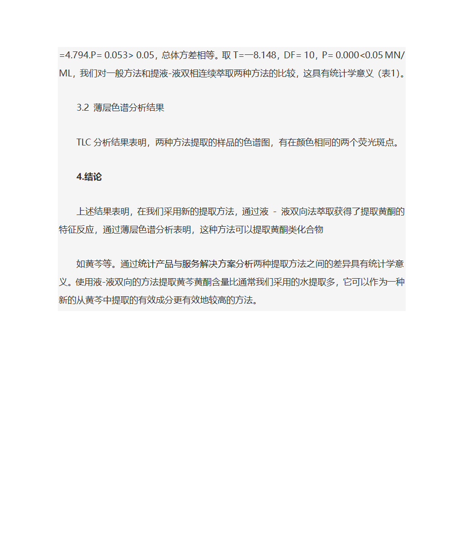 黄芩苷的新的提取方法第6页