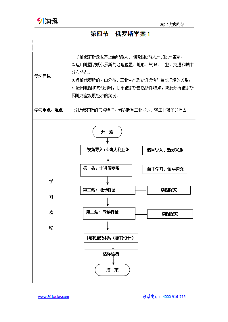 我们邻近的地区和国家学案第1页