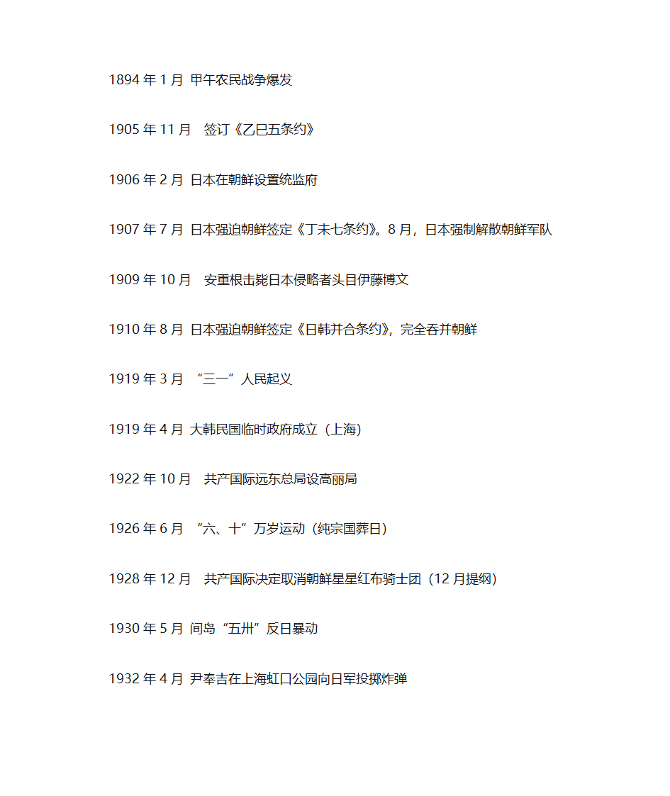 朝鲜史大事年表第6页