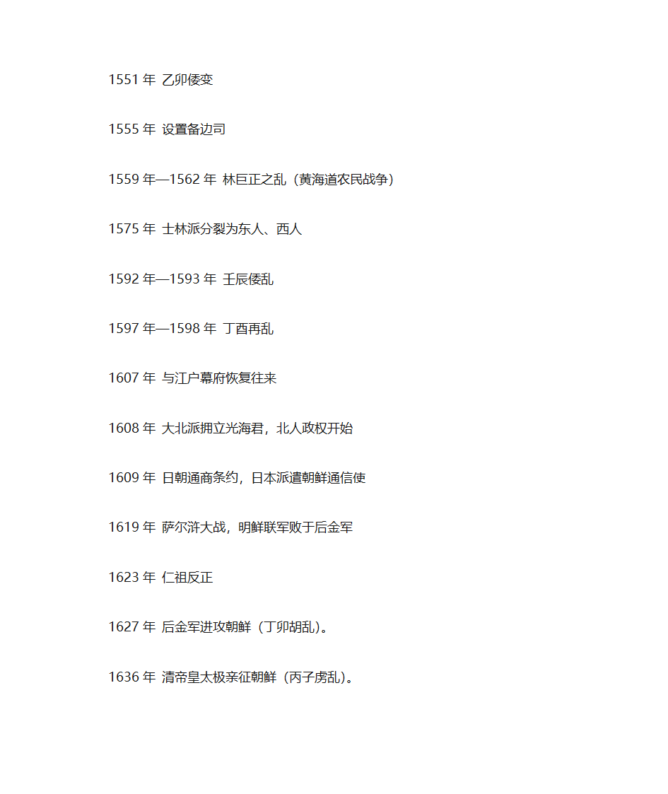 朝鲜史大事年表第9页