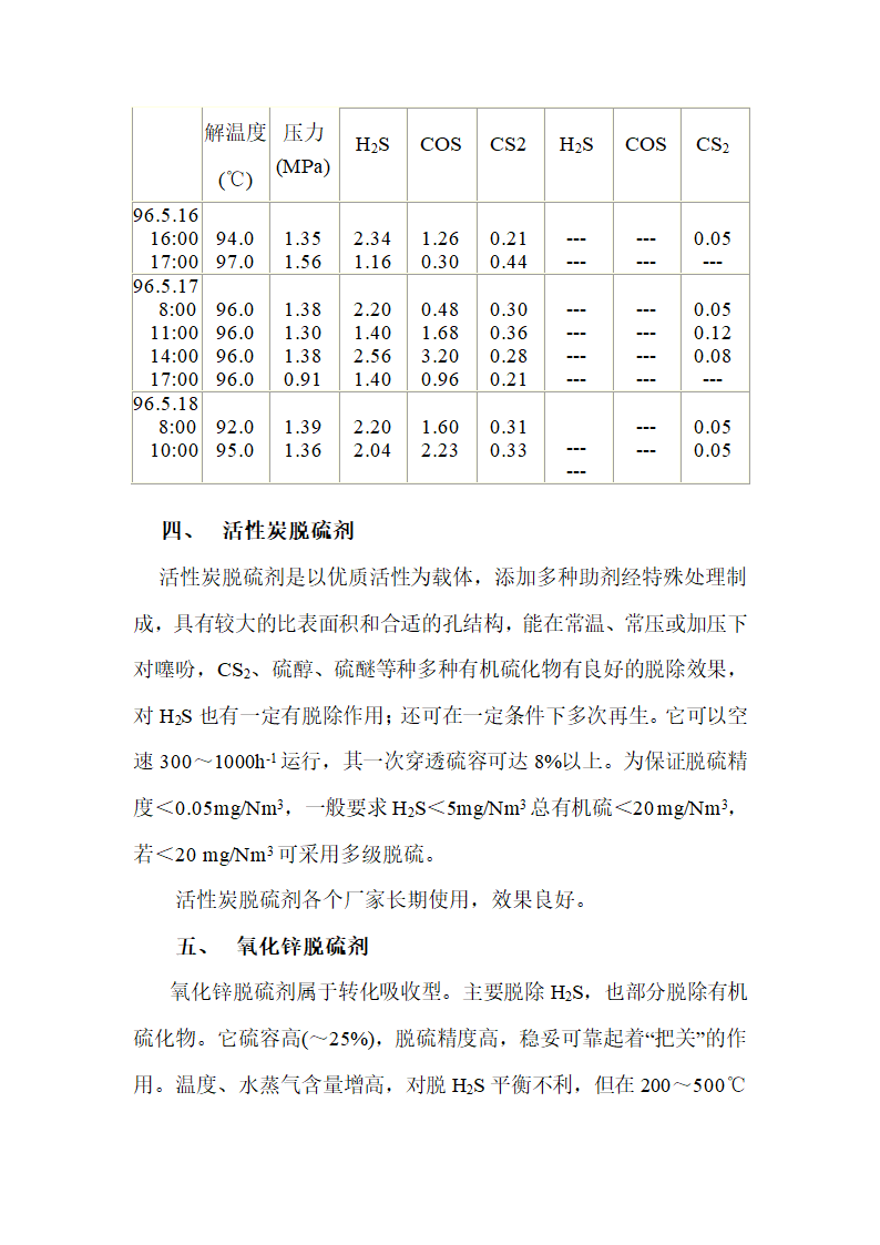 脱硫剂的介绍第6页