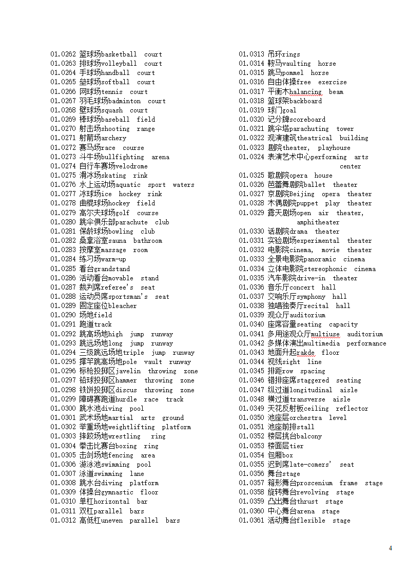 建筑学常用的英语.doc第4页