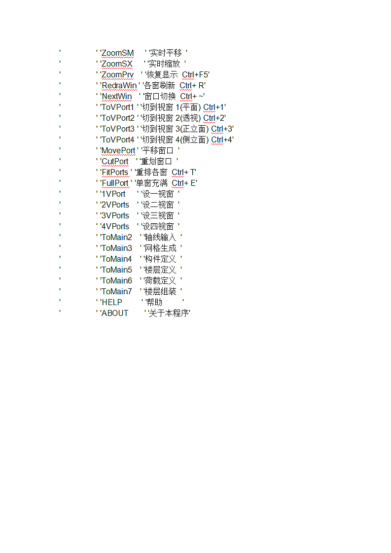 PKPM快捷键.doc第7页