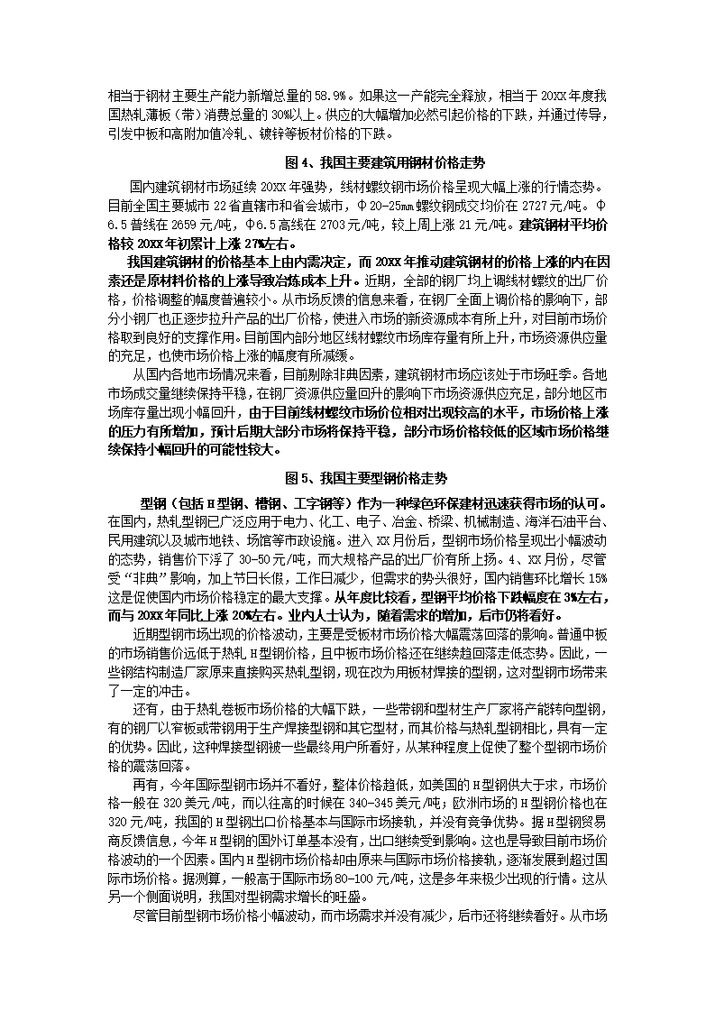 中国钢铁行业调查报告第6页