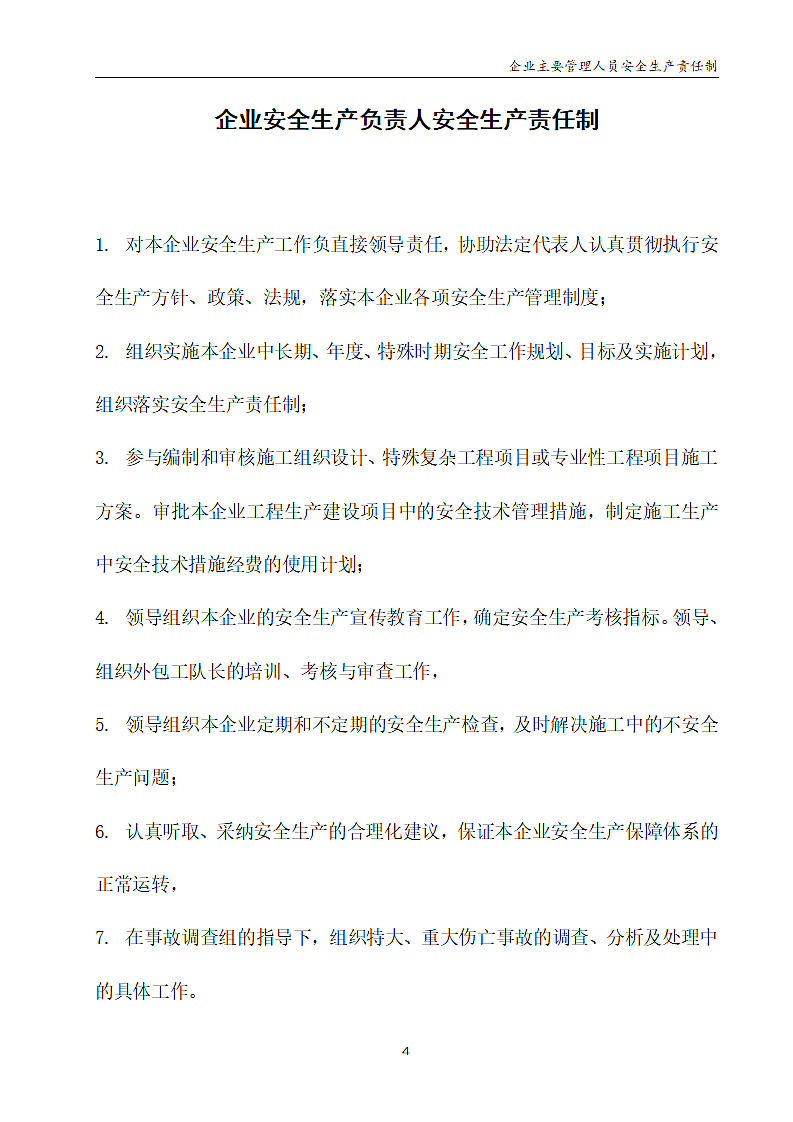 企业主要人员安全生产责任制材料.doc第5页