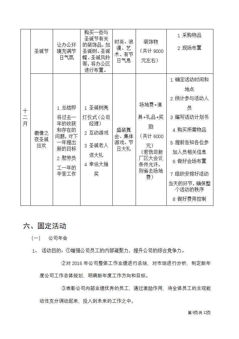 团队建设企业文化员工联谊活动方案策划.docx第9页