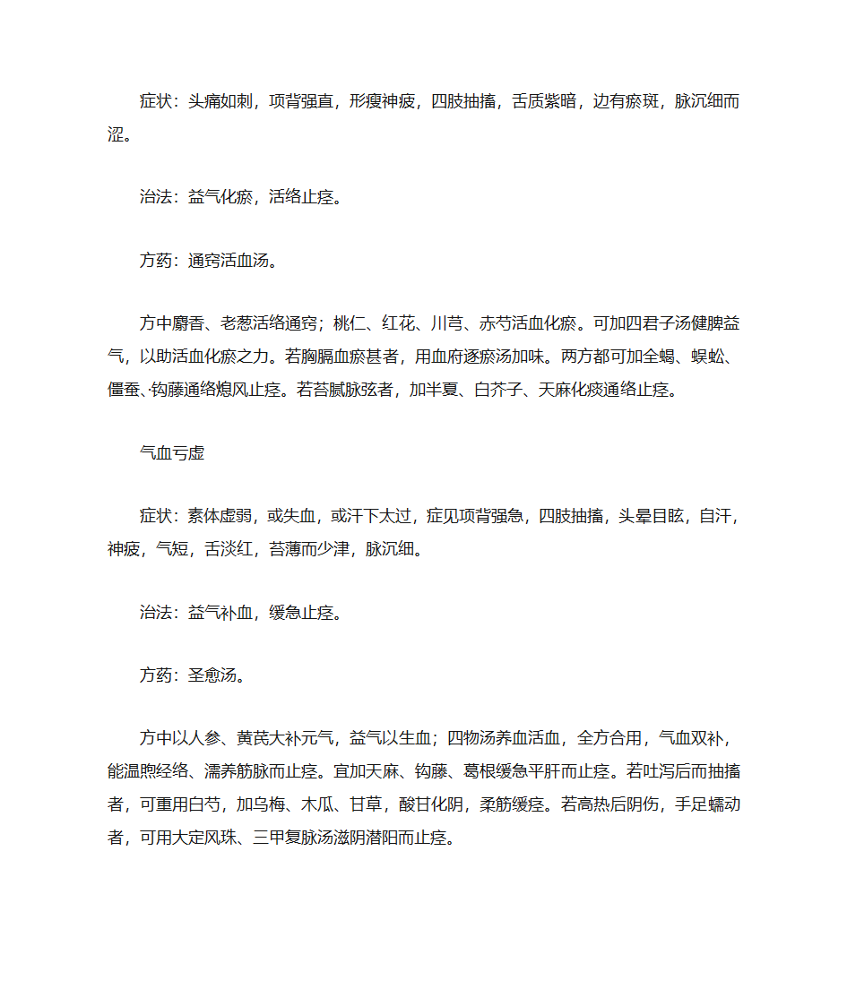 痉病的辨证论治第4页