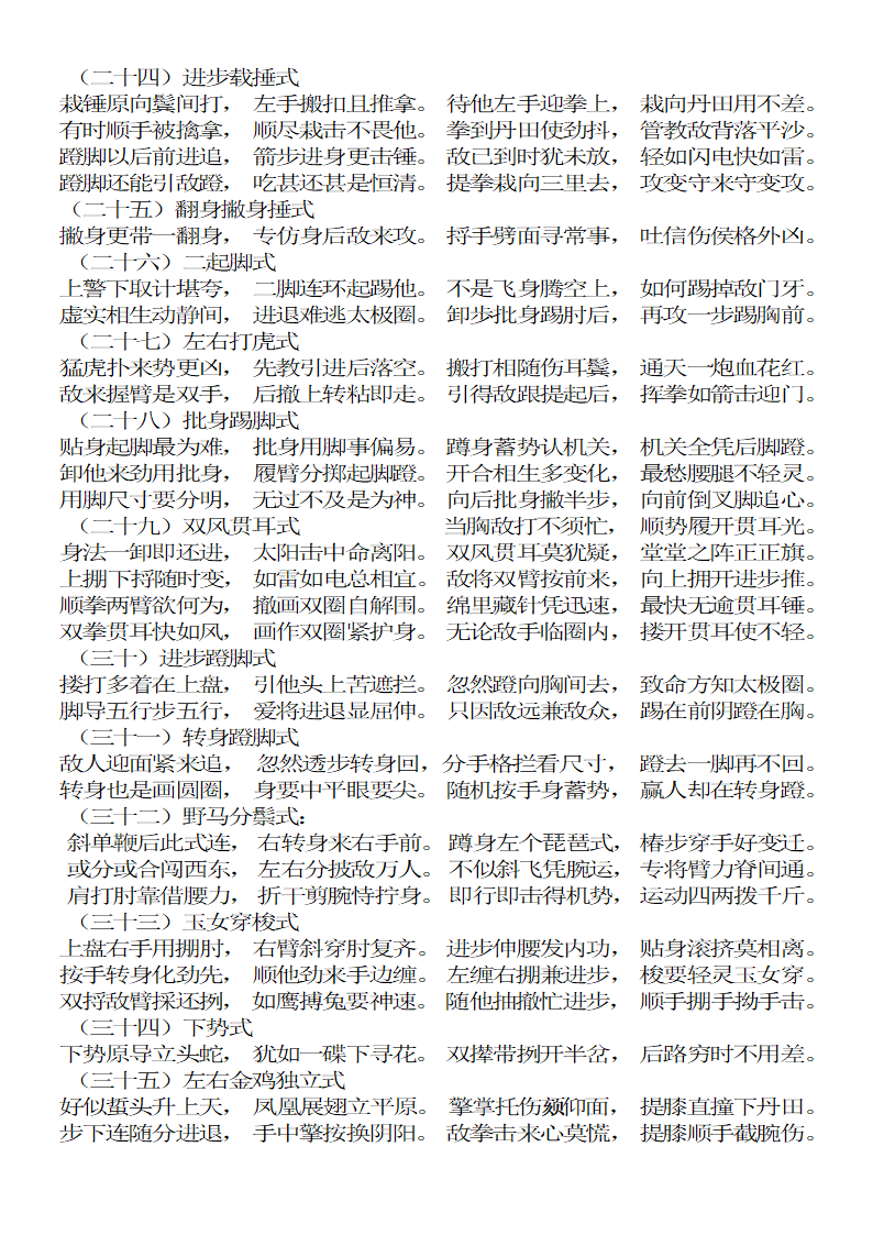 太极拳散手秘籍第3页