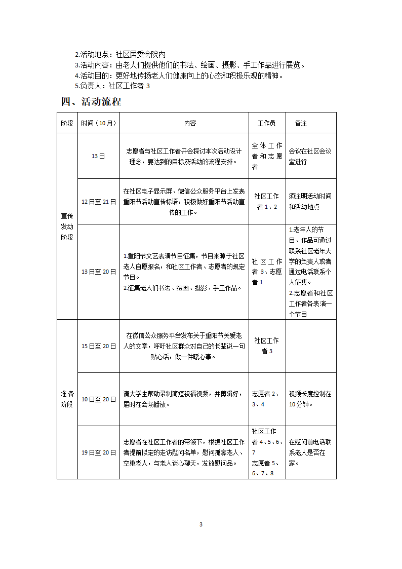 社区重阳节活动策划第3页