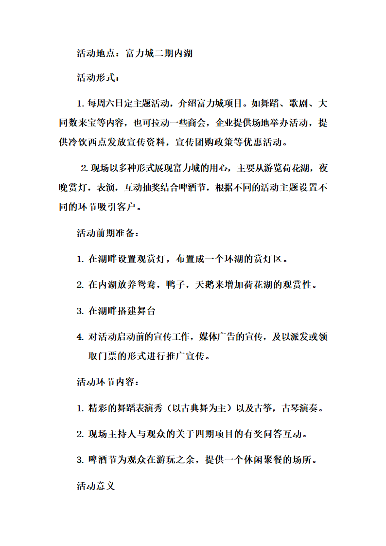 富力策划方案第4页