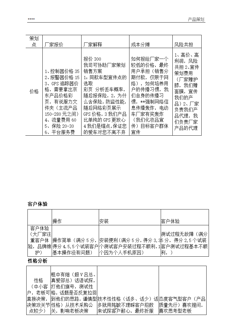 产品营销策划方案第12页