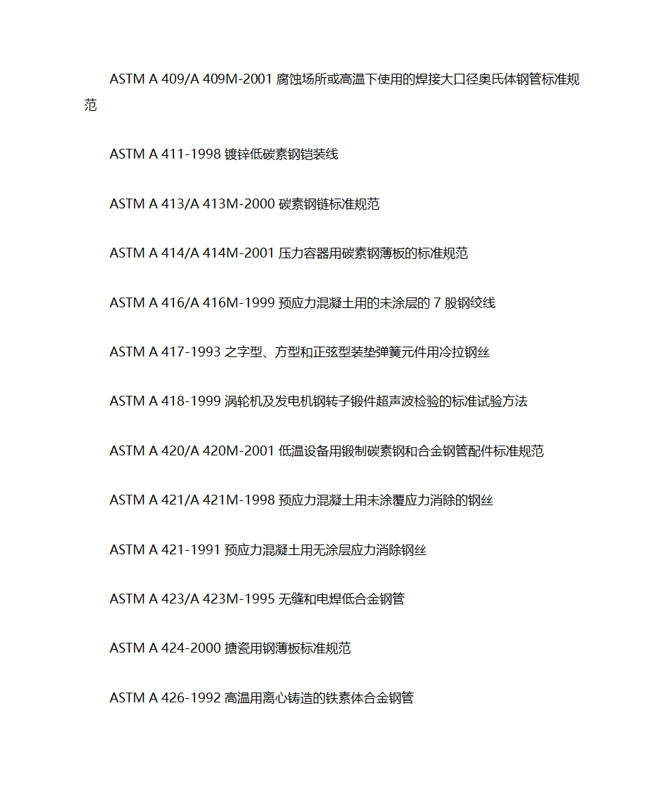 ASTM标准目录第18页