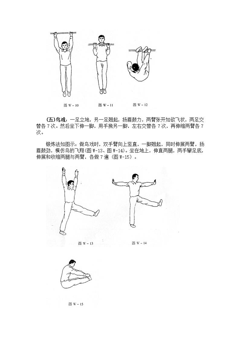 五禽戏图解第3页