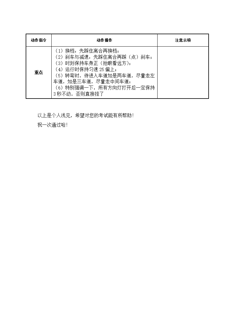 科目三考试要点第3页