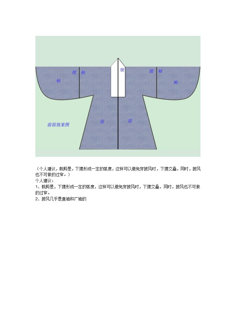 汉服披风制作示意图第3页