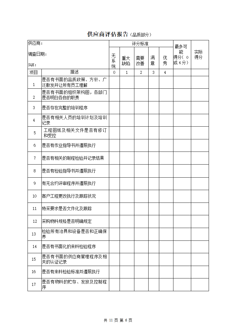 合格供应商管理程序第6页