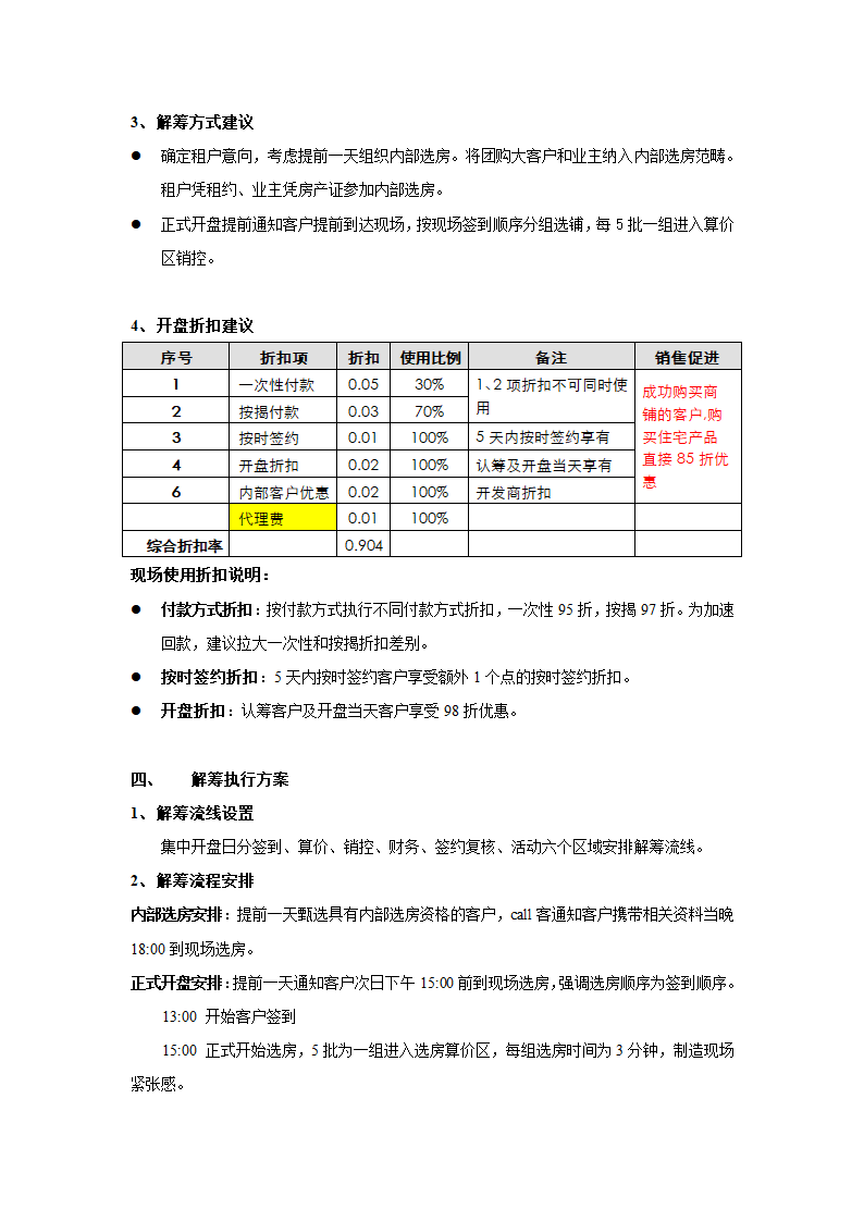 某商铺项目解筹方案第2页