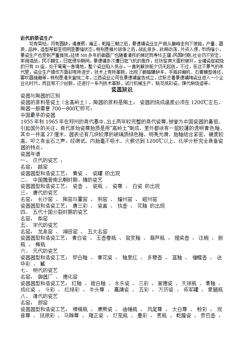 中国瓷器知识第3页