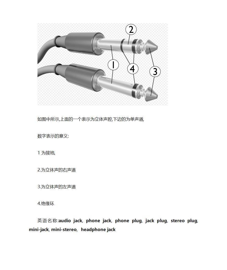 耳机插头原理第2页