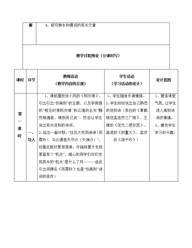 《雨霖铃》第2页