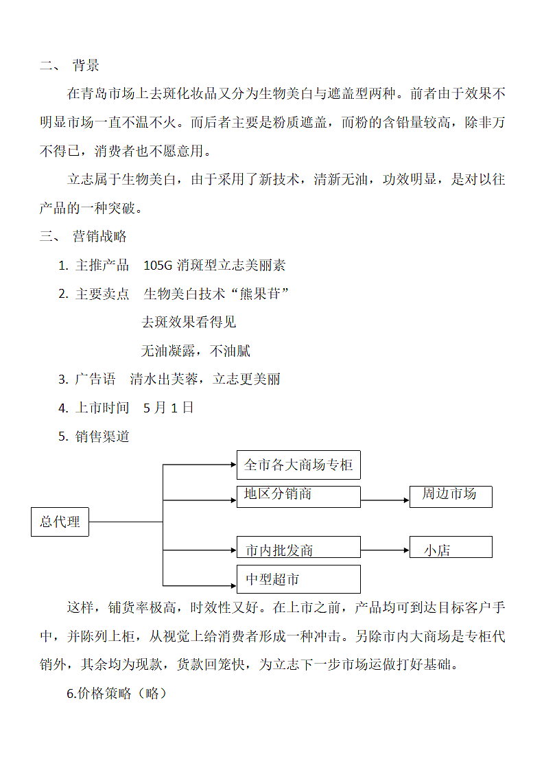 立志美丽素系列上市方案第4页