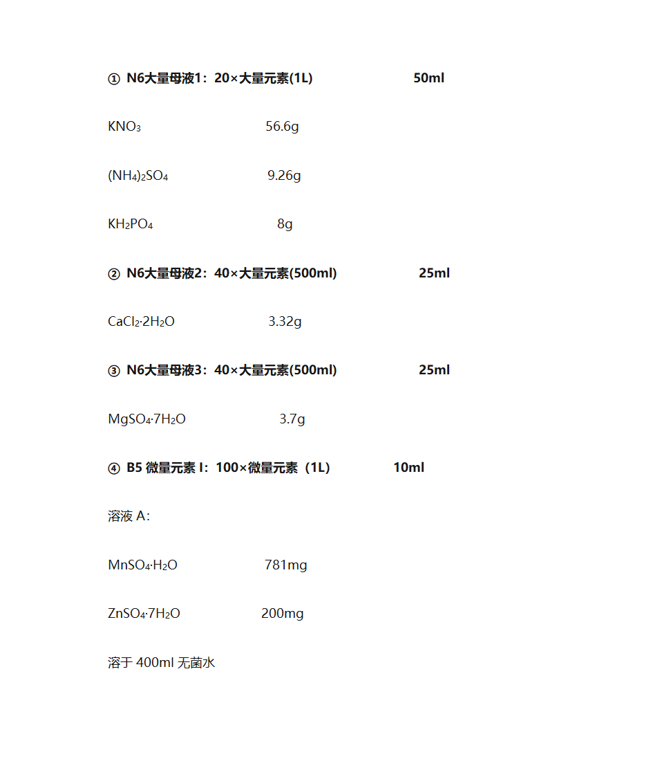 培养基配方第2页