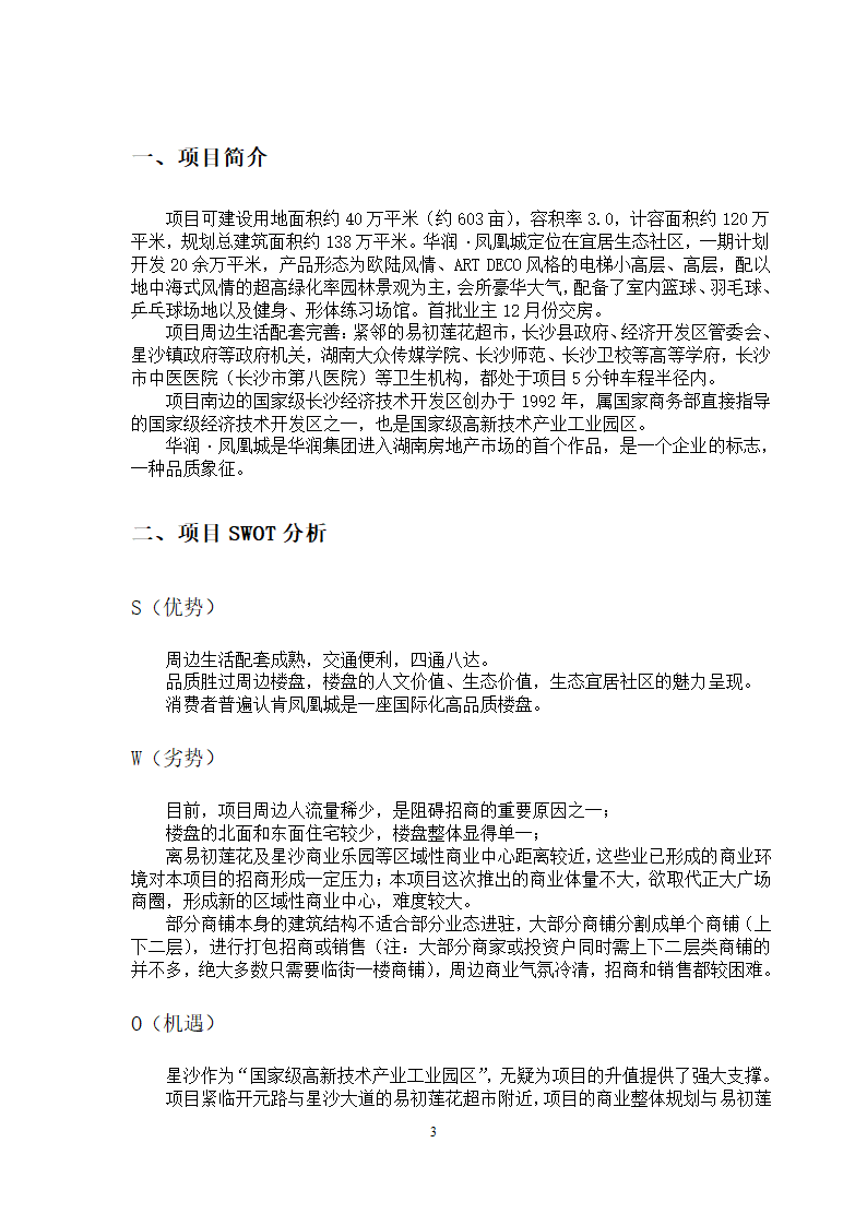 招商建议书案例第3页