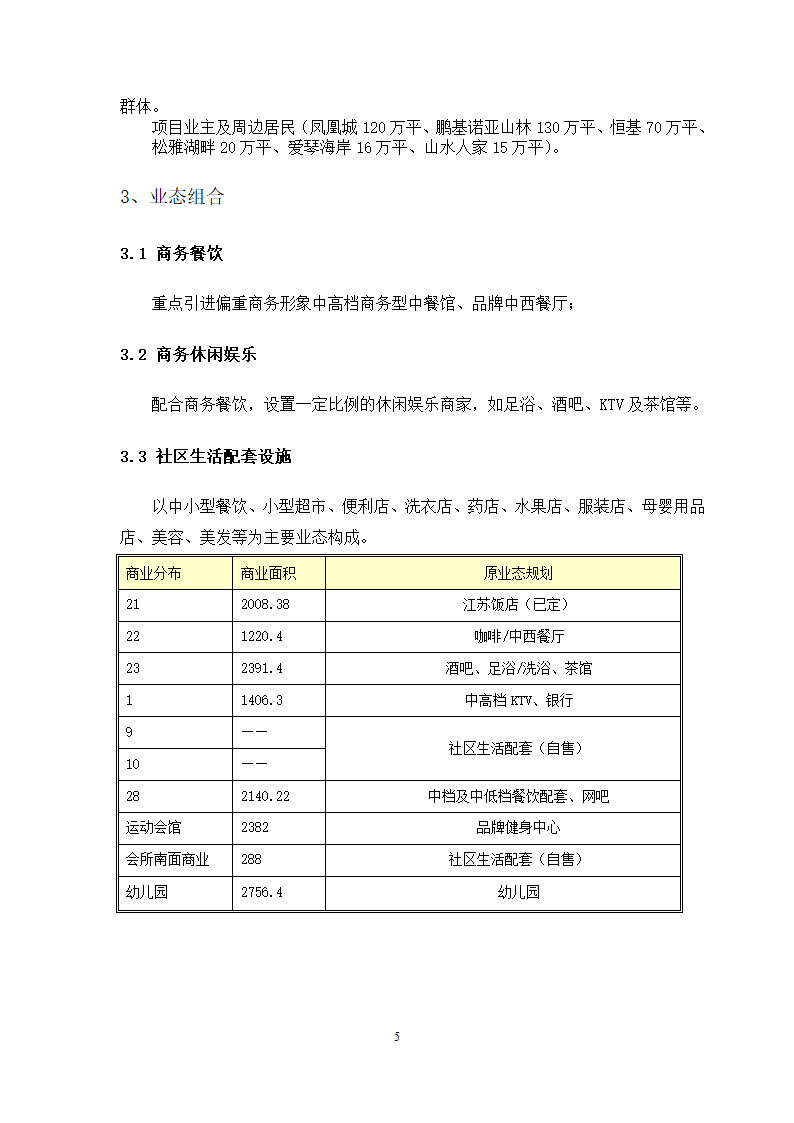 招商建议书案例第5页