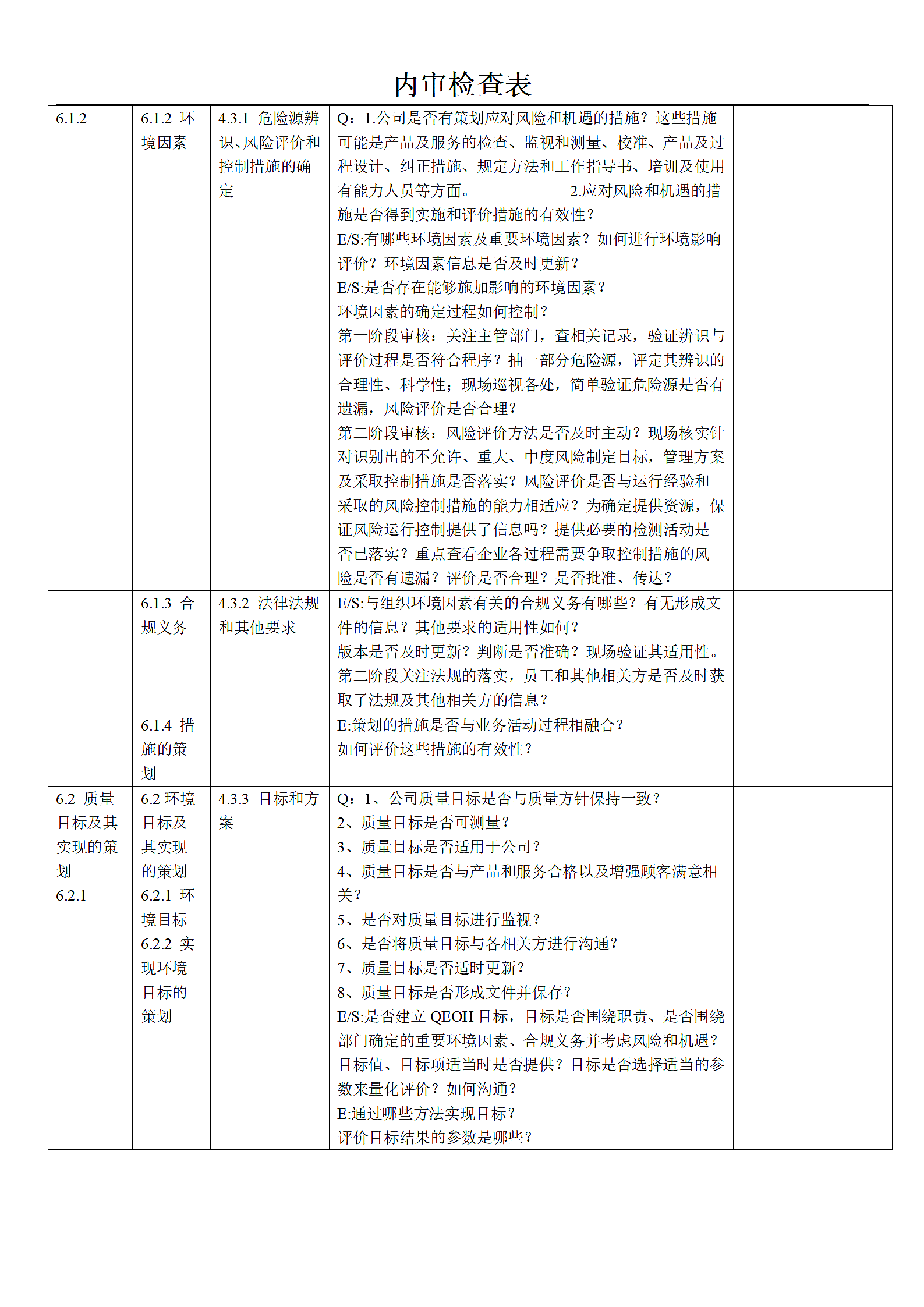 质量、环境、职业健康三体系内审.doc第4页