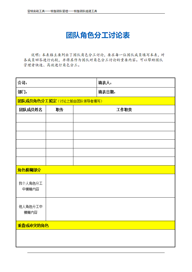 团队角色分工讨论表.doc第2页