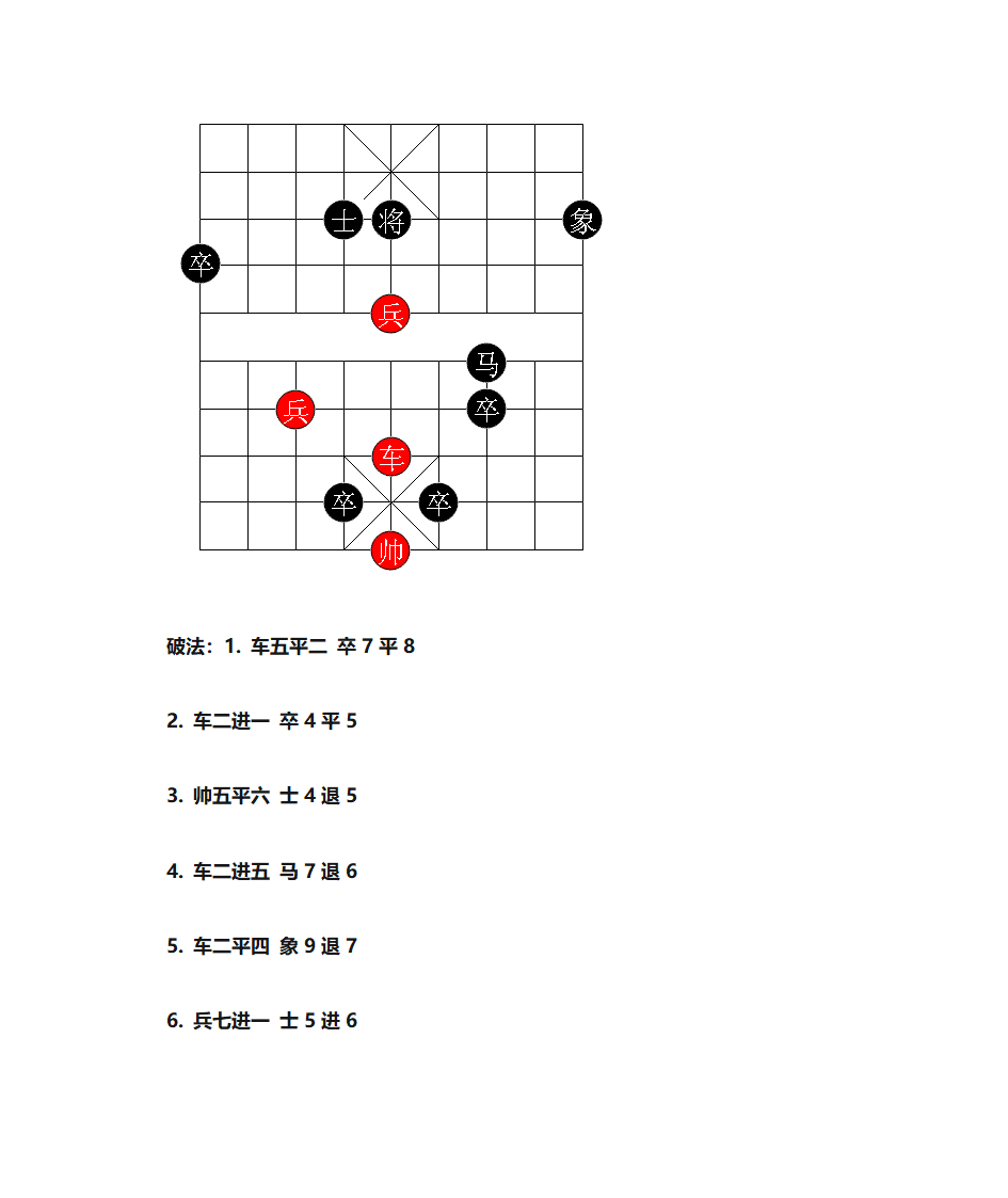 中国象棋四大残局第5页