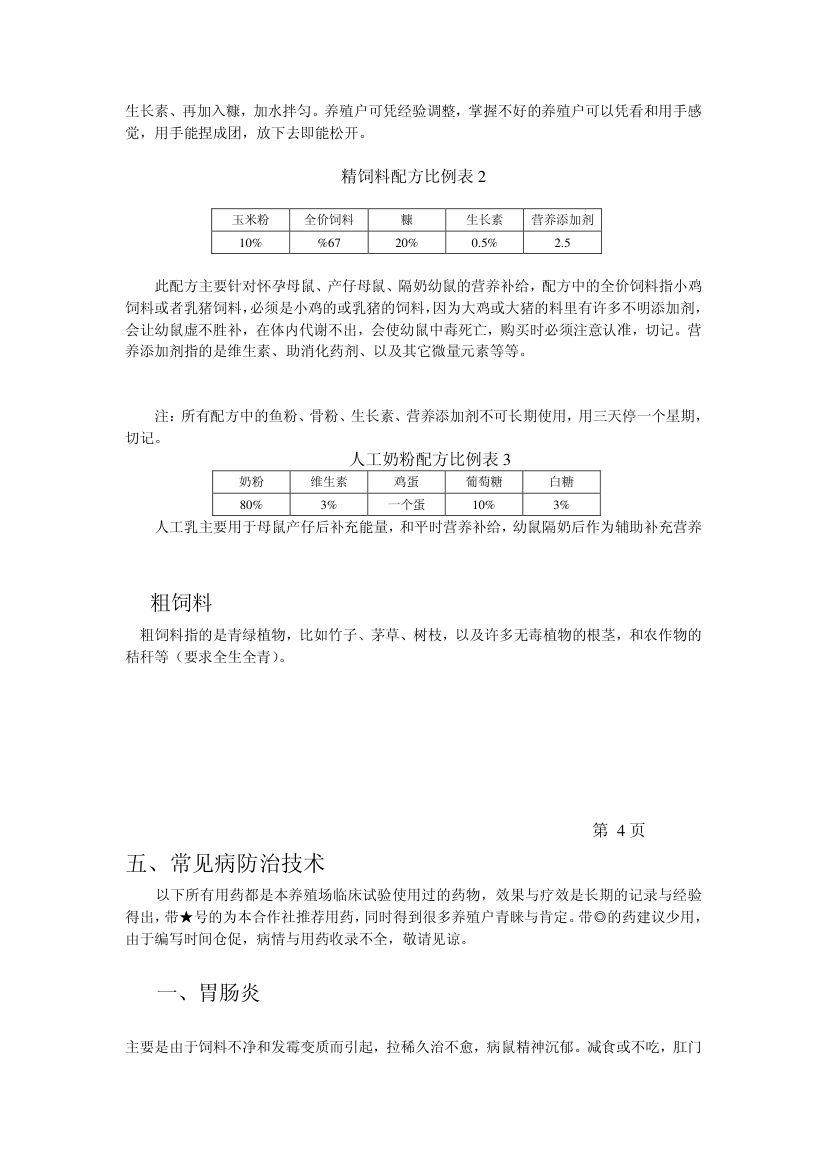 竹鼠养殖技术,竹鼠养殖方法第3页