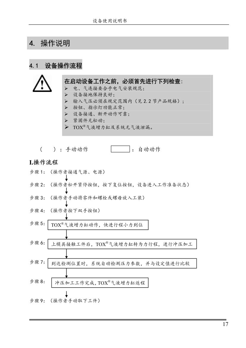 PC50设备使用说明书第16页