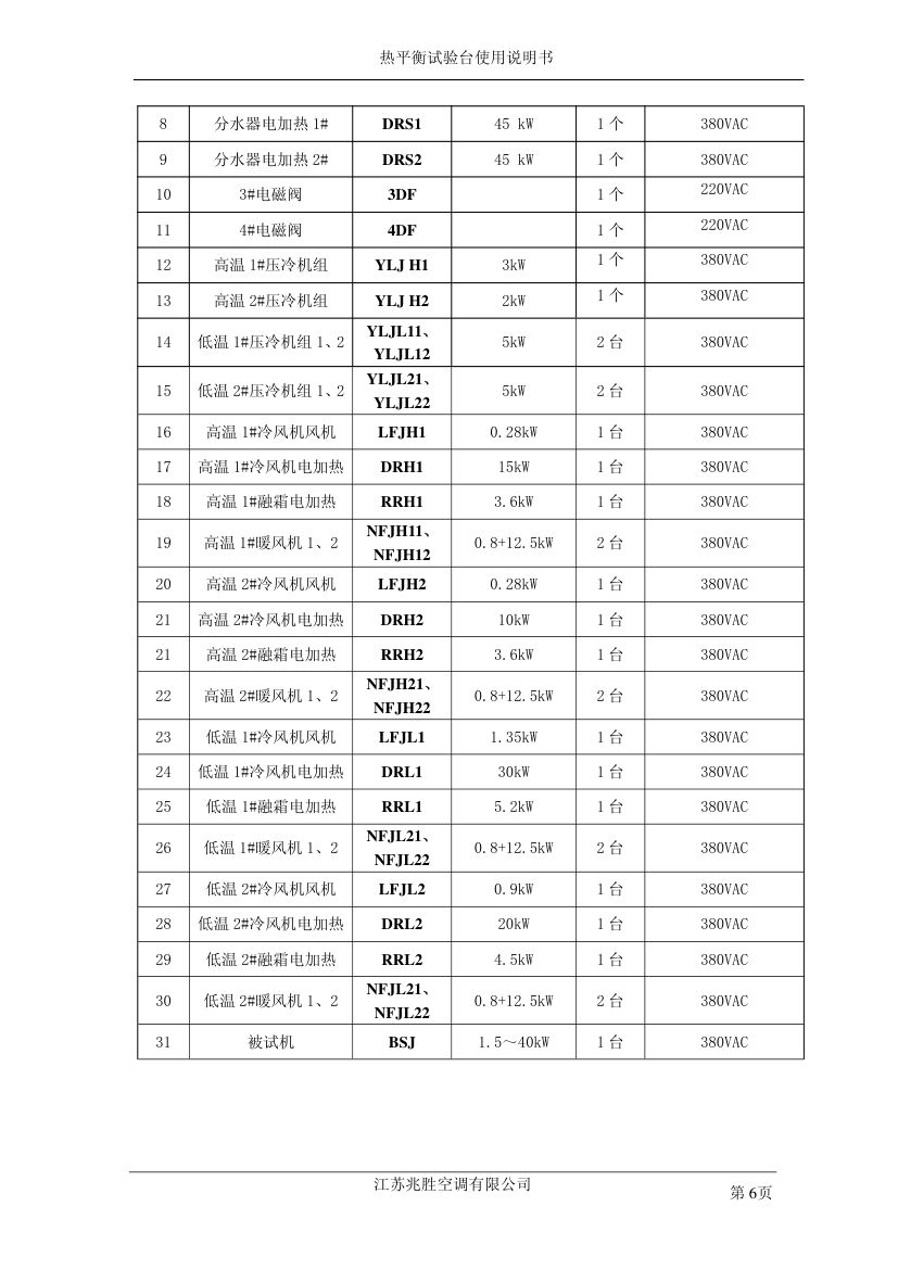 热平衡使用说明书第8页